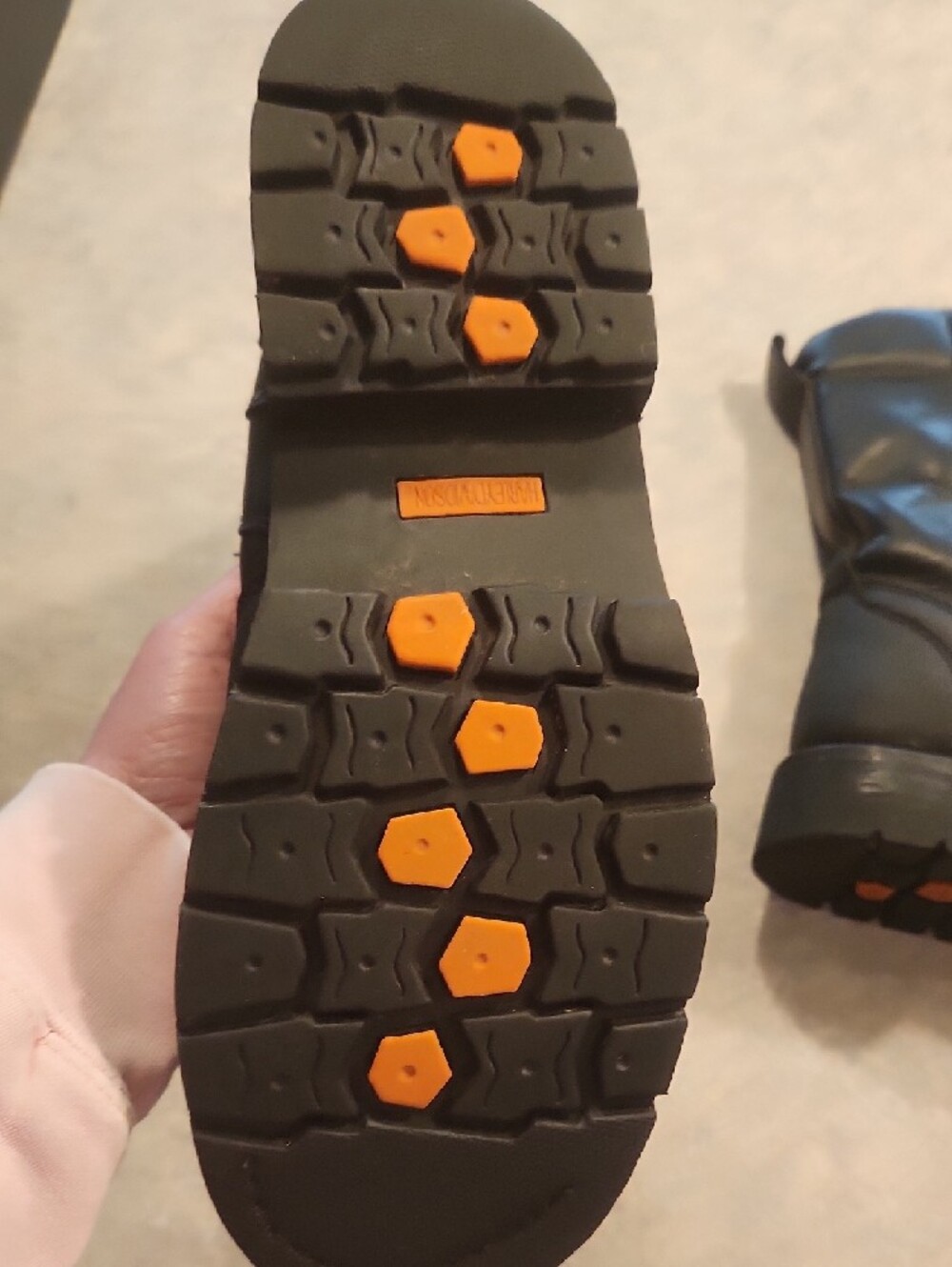 Harley-Davidson Black Shift Men's Riding Boots - Picture 5 of 6